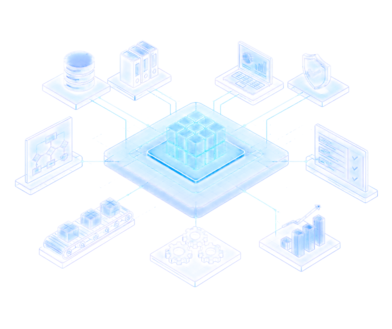 Digital Intelligence - 3D Holographic Digital Systems & Process Architecture Stage